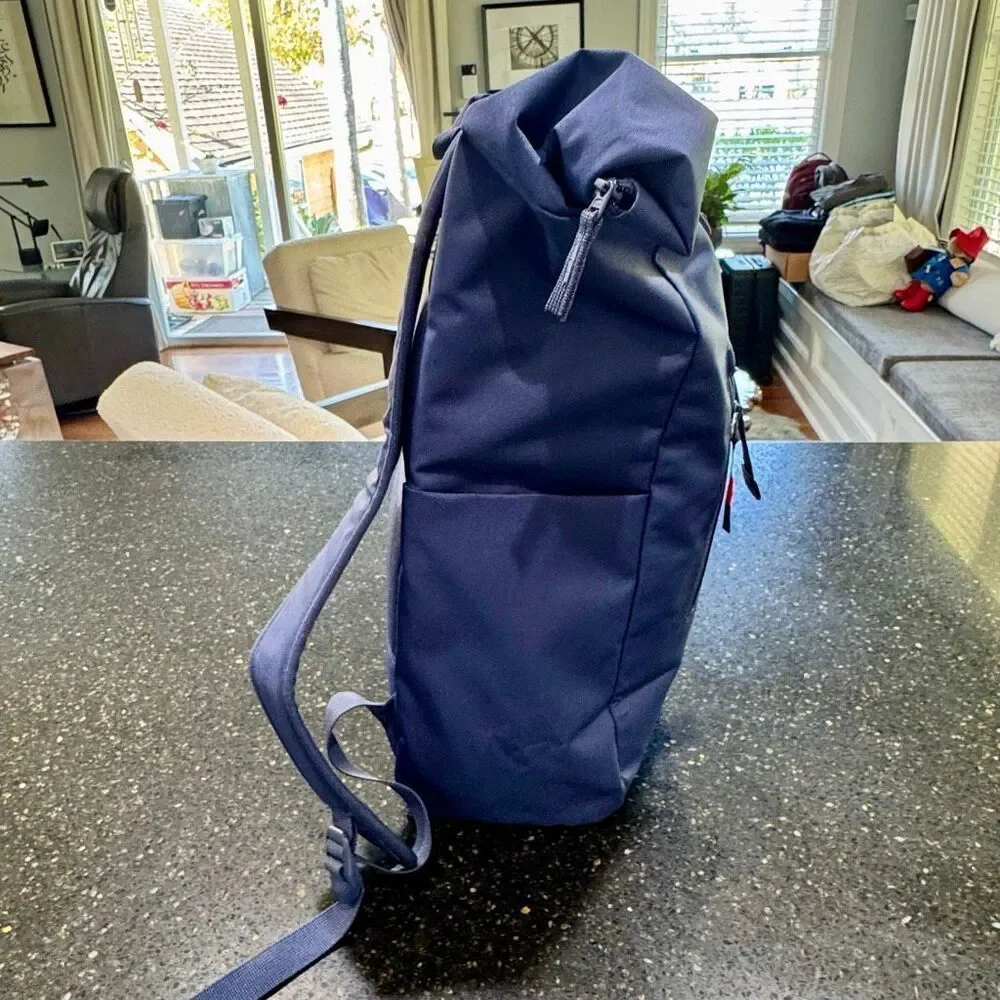Got Bag Blue Roll-top Backpack.